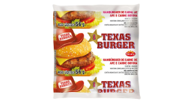Hamburguer bovino 56g un - Seara Texas Burguer