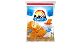 Empanado de Frango 100g un - Aurora Auroggets