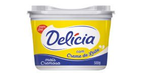 Margarina c/sal 500g un - Delicia