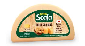 Queijo Colonial meia lua 100g un - Scala
