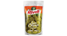 Azeitona Verde s/caroço 150g un - Rivoli