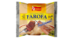 Farofa pronta 400g un - Kinino