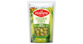 Azeitona Verde s/caroço 120g un - La Violetera