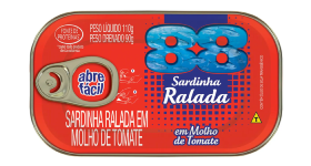 Sardinha ao tomate 110g un - 88