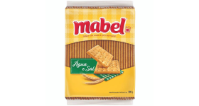 Biscoito Agua e Sal 300g un - Mabel
